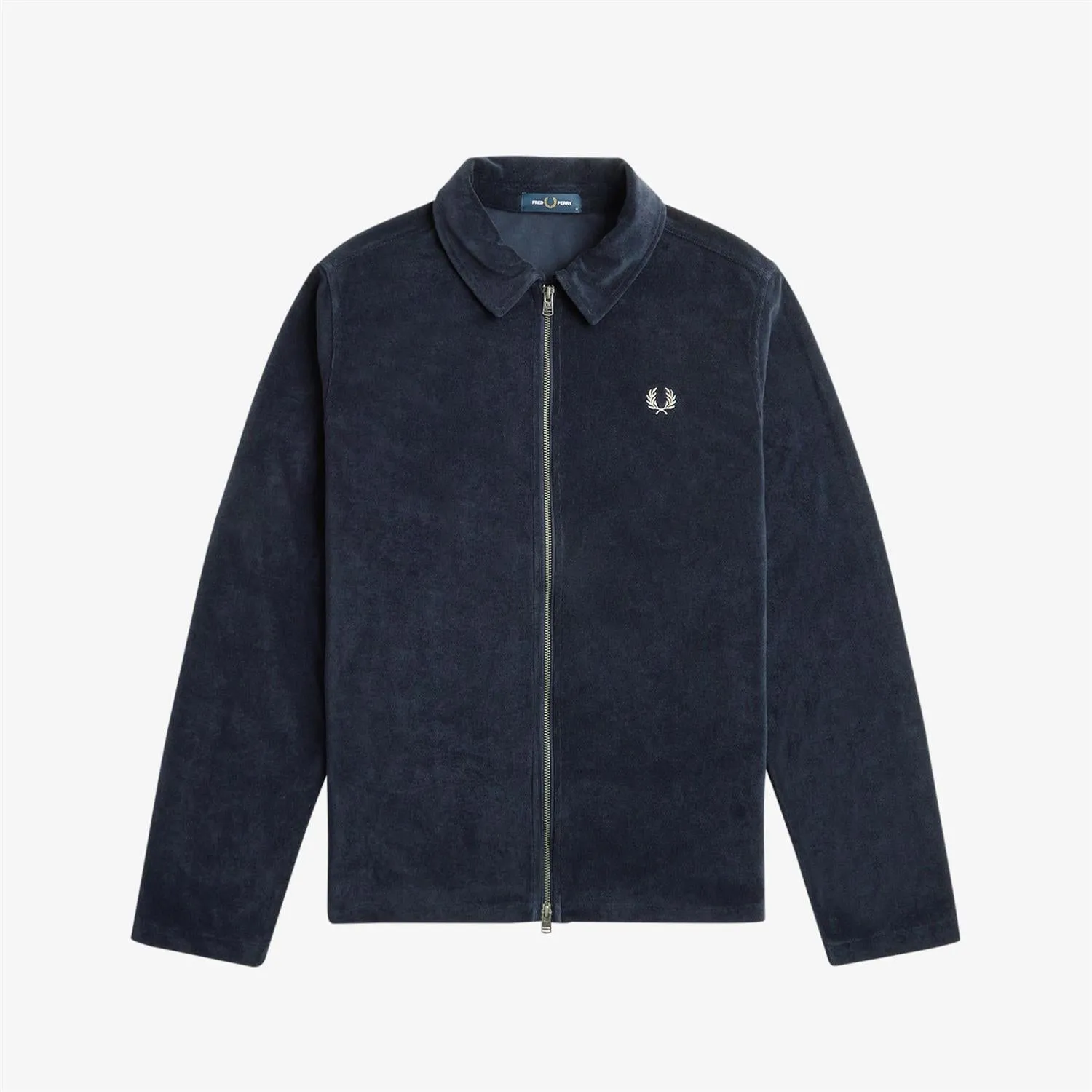 06496 Fred Perry Towelling overshirt
