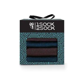 4 PACK DRESS SOCKS GIFT BOX