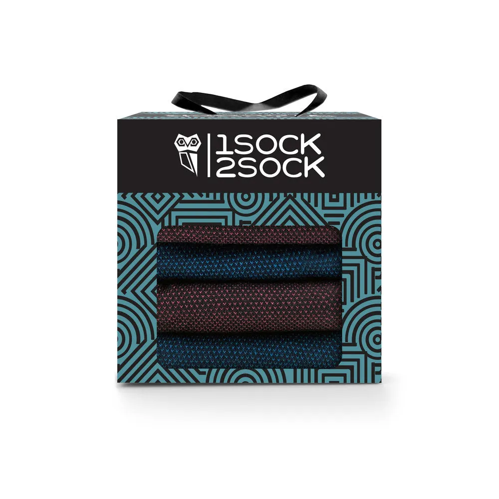 4 PACK DRESS SOCKS GIFT BOX