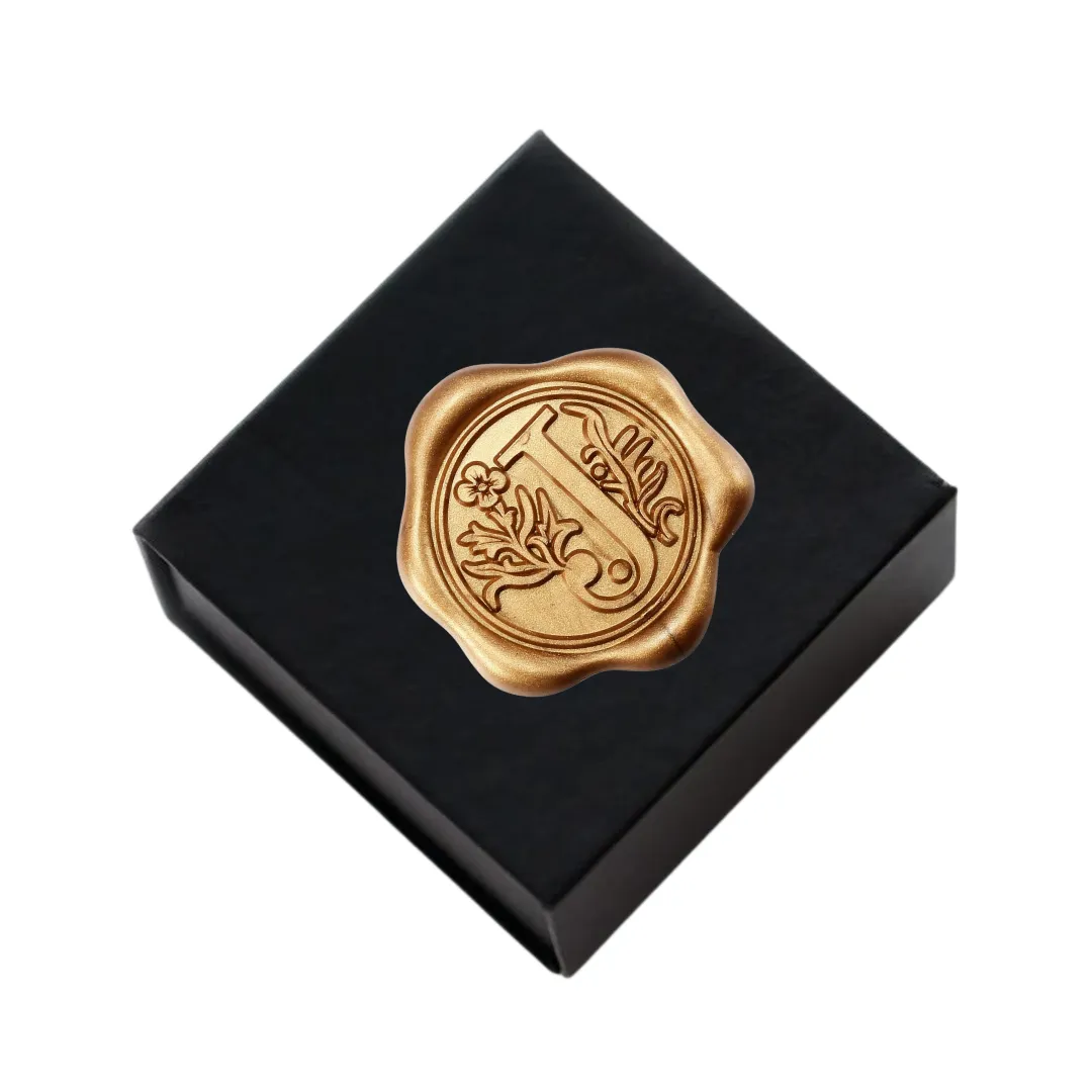 6mm Designer Men's 14k Yellow Gold Ring with Hammered Center