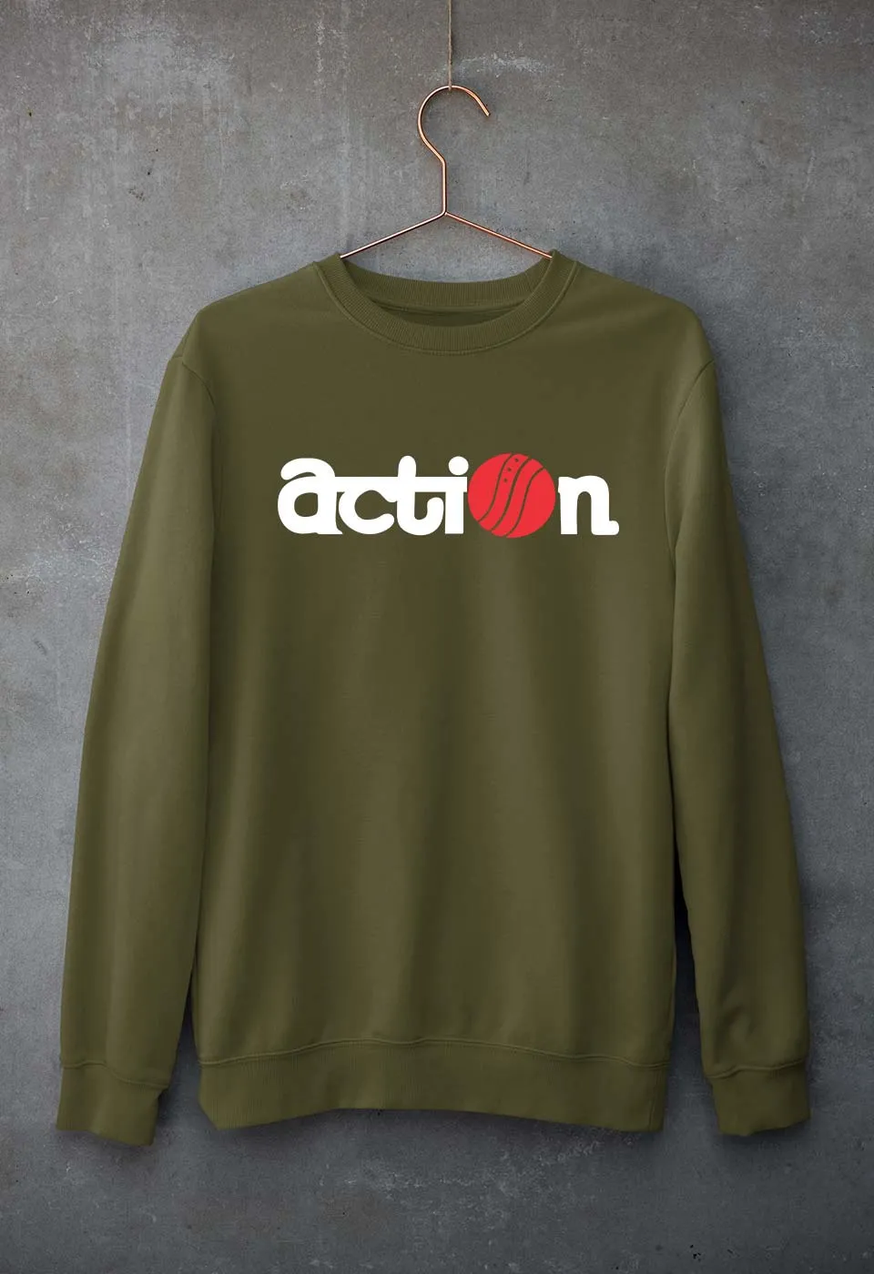 Action Unisex Sweatshirt for Men/Women