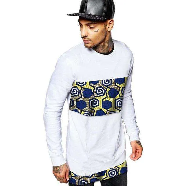 African Men Tops Fashion Mens