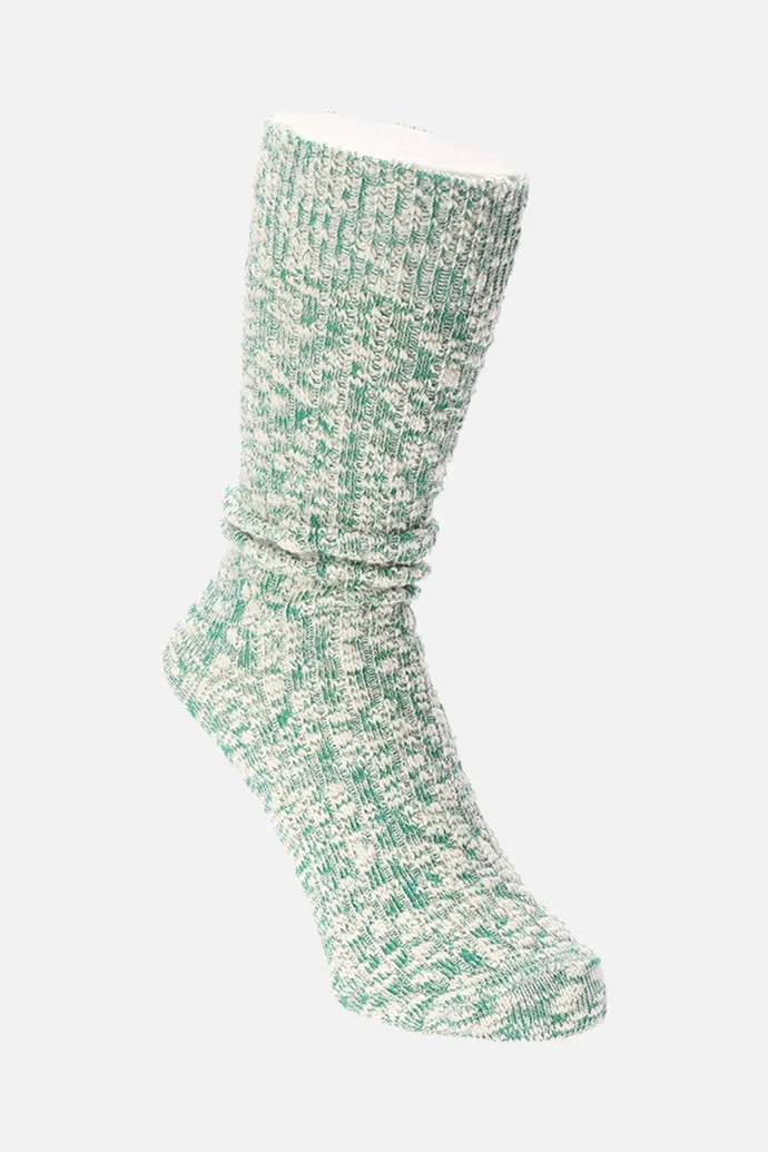 Anonymous Ism Light Slub Crew Green Mel