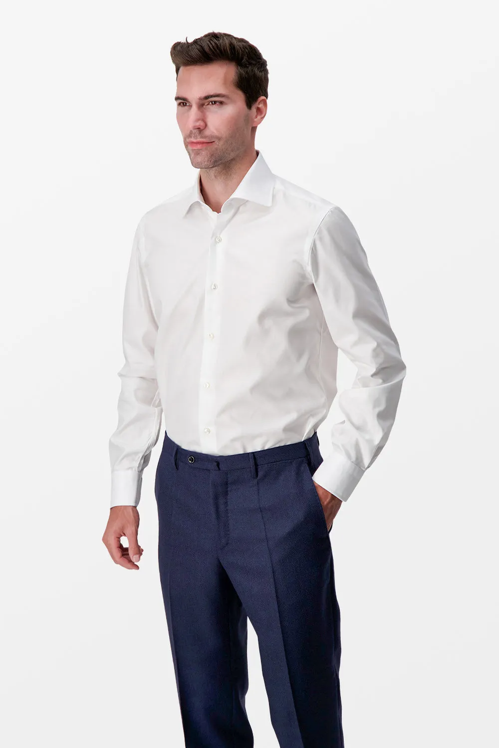 Classic White Barba Napoli Shirt - Timeless Style for Your Wardrobe