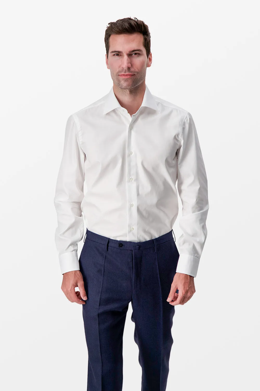 Classic White Barba Napoli Shirt - Timeless Style for Your Wardrobe