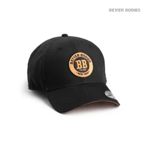 Better Bodies Men's Baseball Cap - Black-Orange