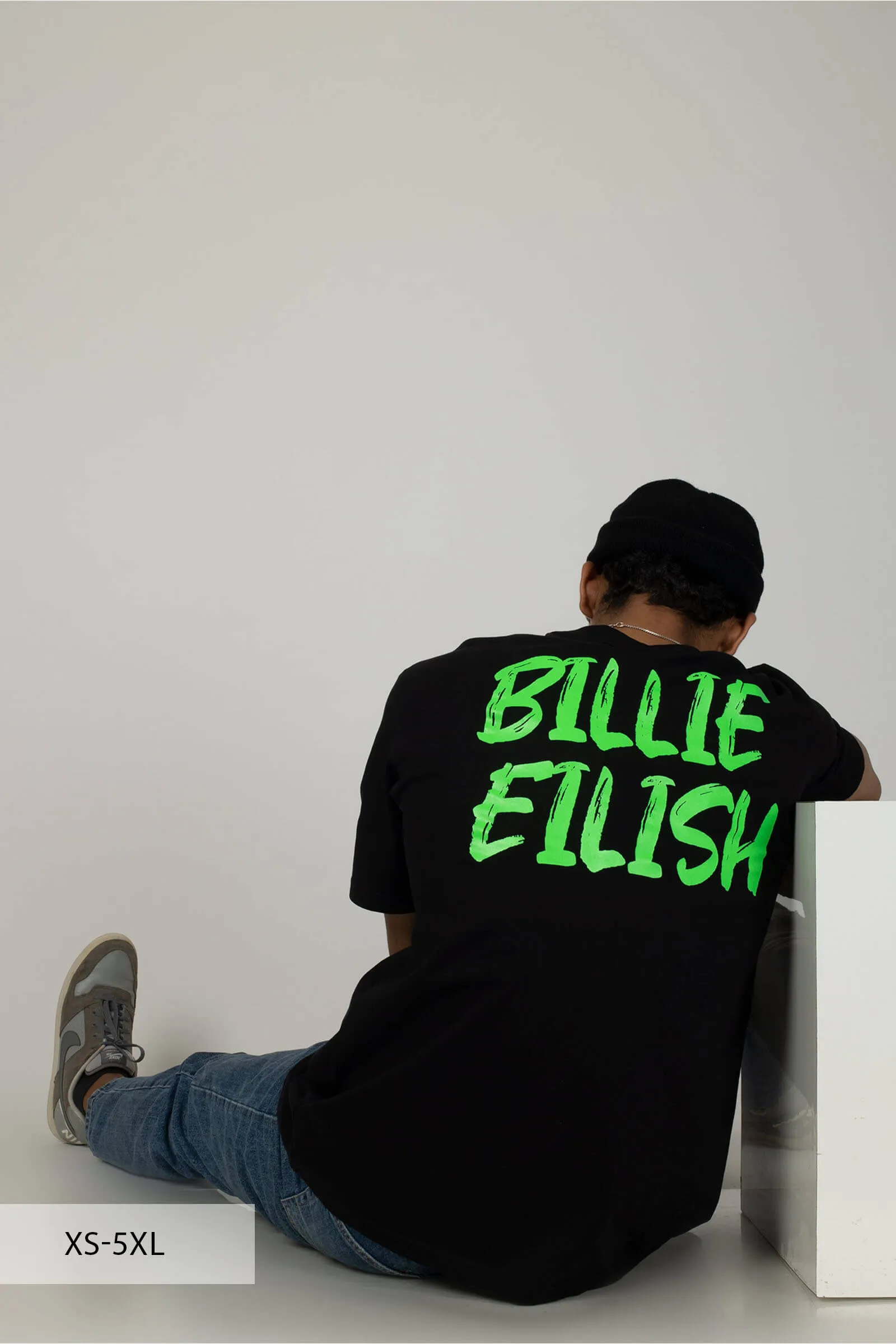 Billie Eilish Illustration Oversized T-shirt