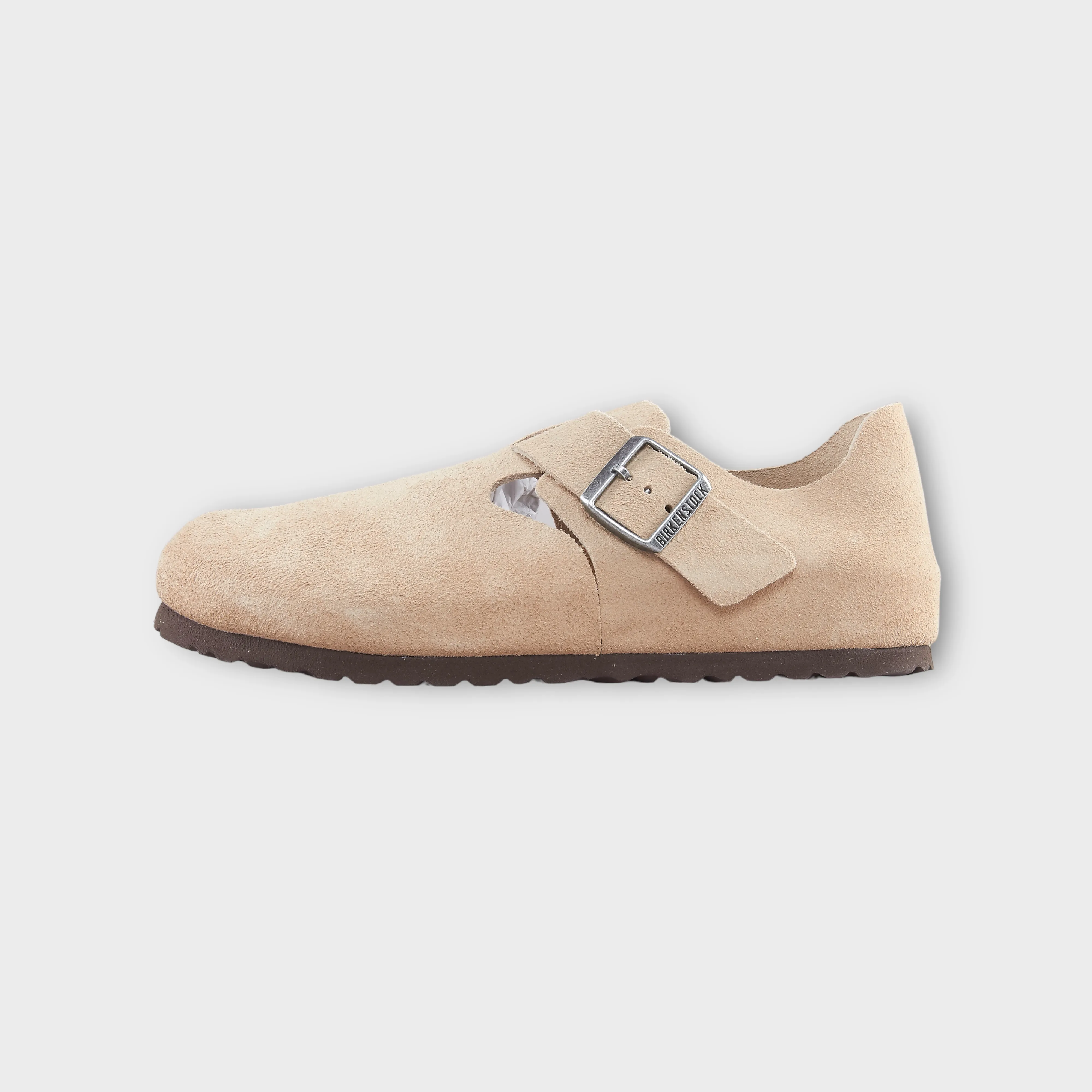 Birkenstock London Suede Leather I Taupe