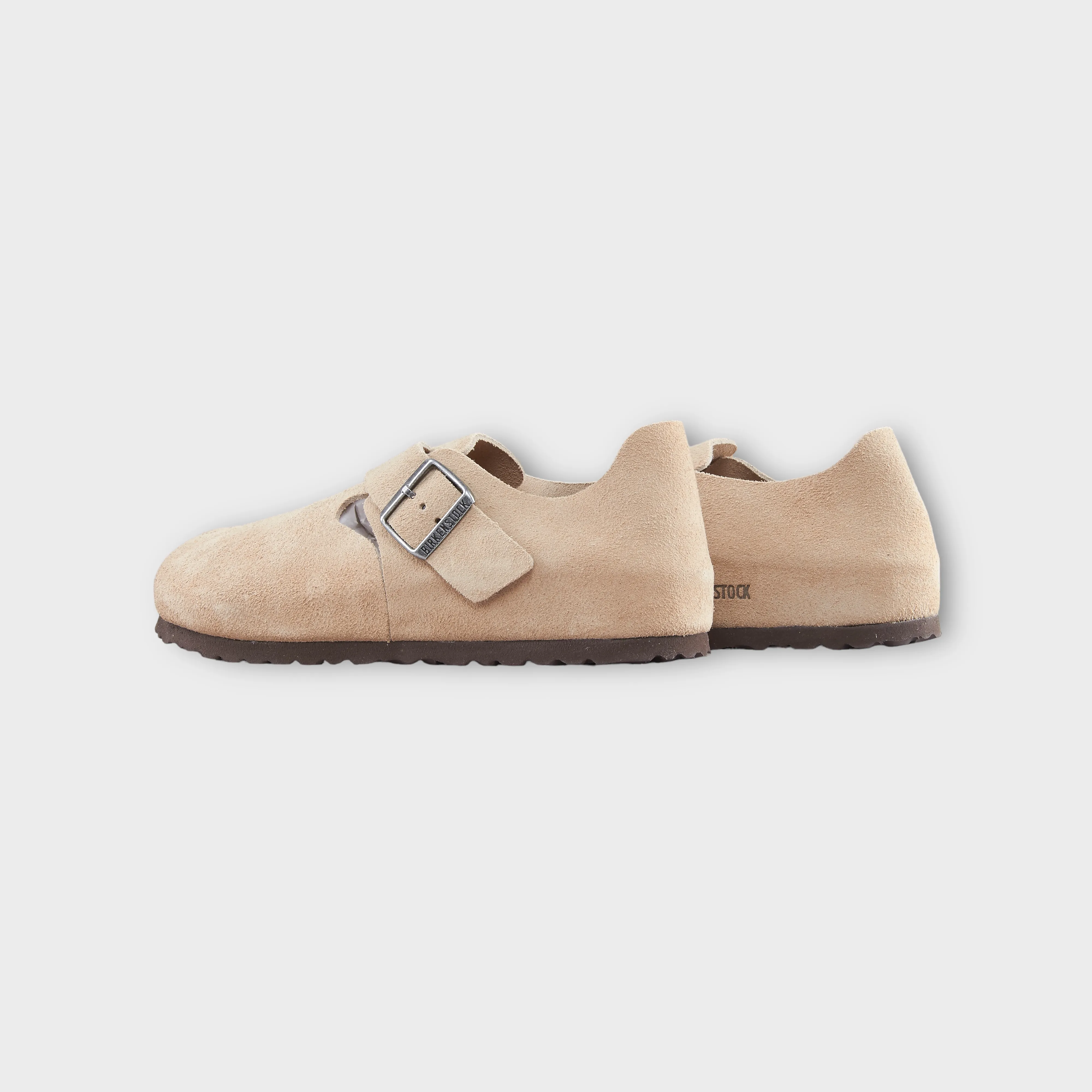 Birkenstock London Suede Leather I Taupe