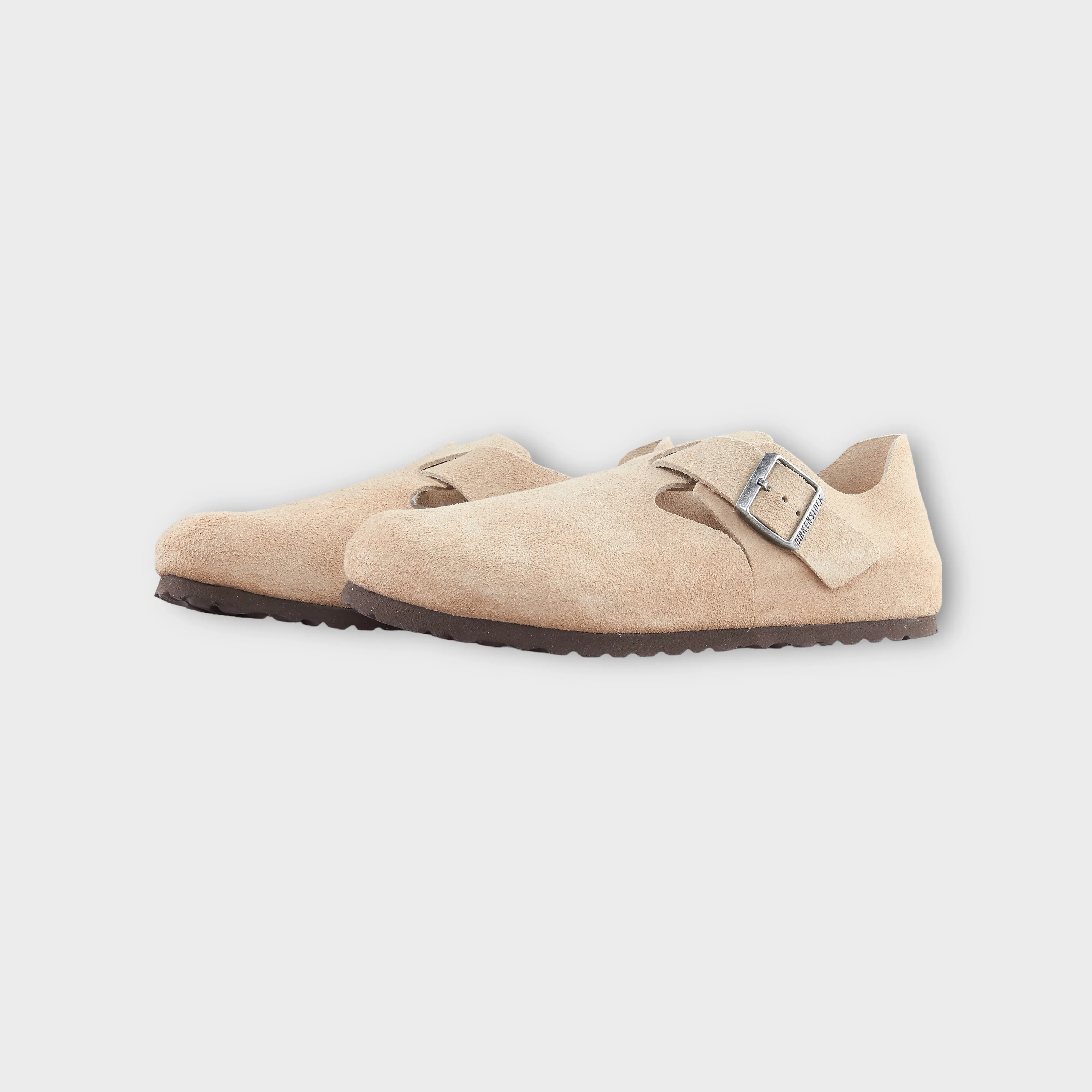 Birkenstock London Suede Leather I Taupe