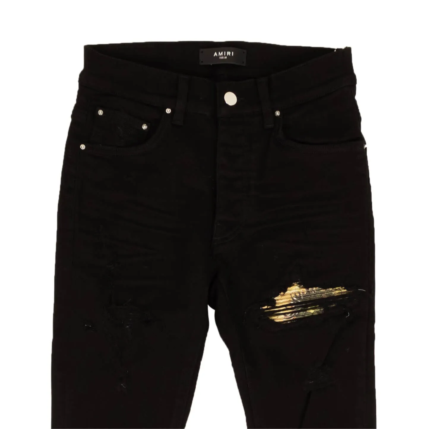 Black Aloha MX1 Skinny Denim Jeans