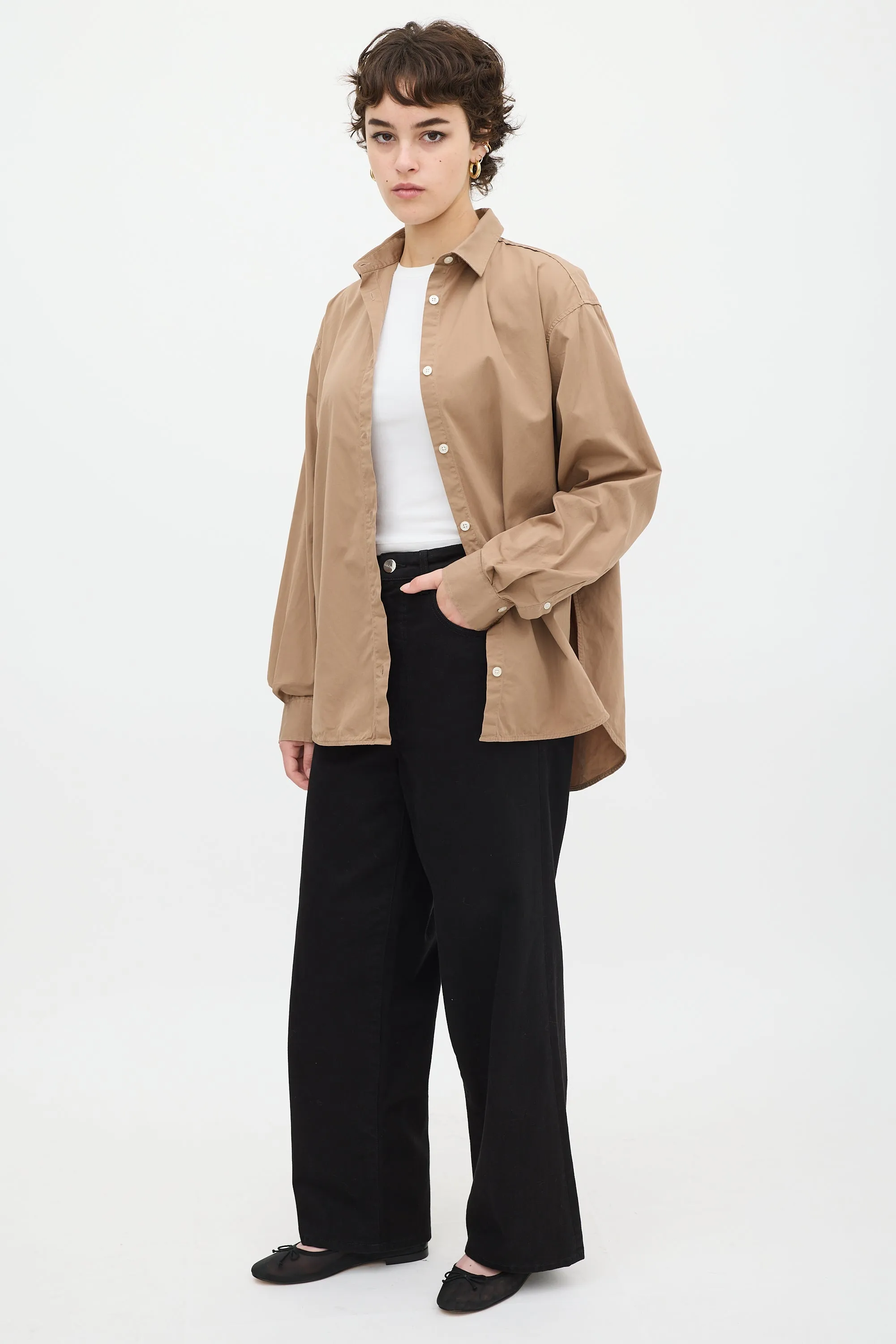 Black Flair Wide Leg Jean
