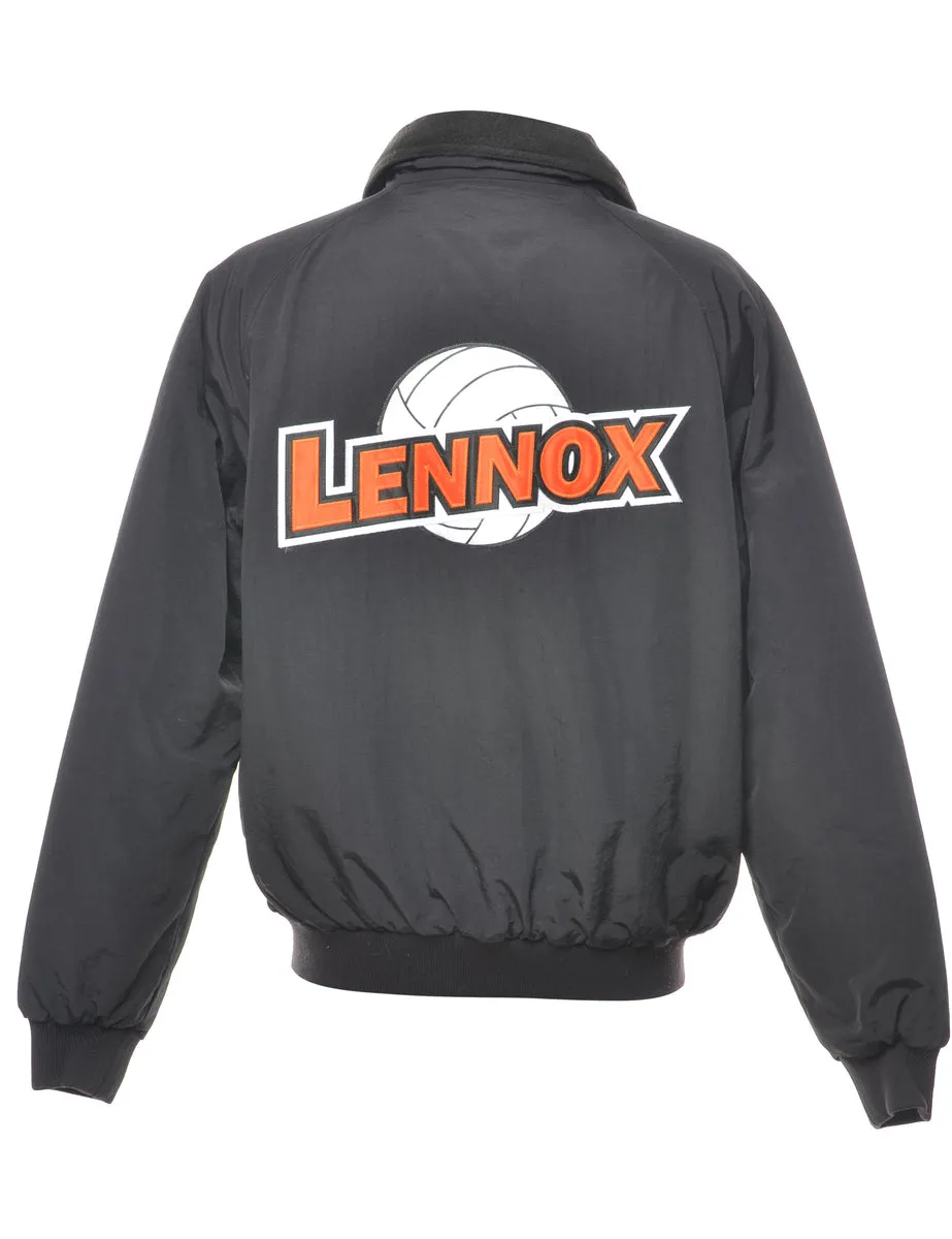 Black Lennox Nylon Jacket - M