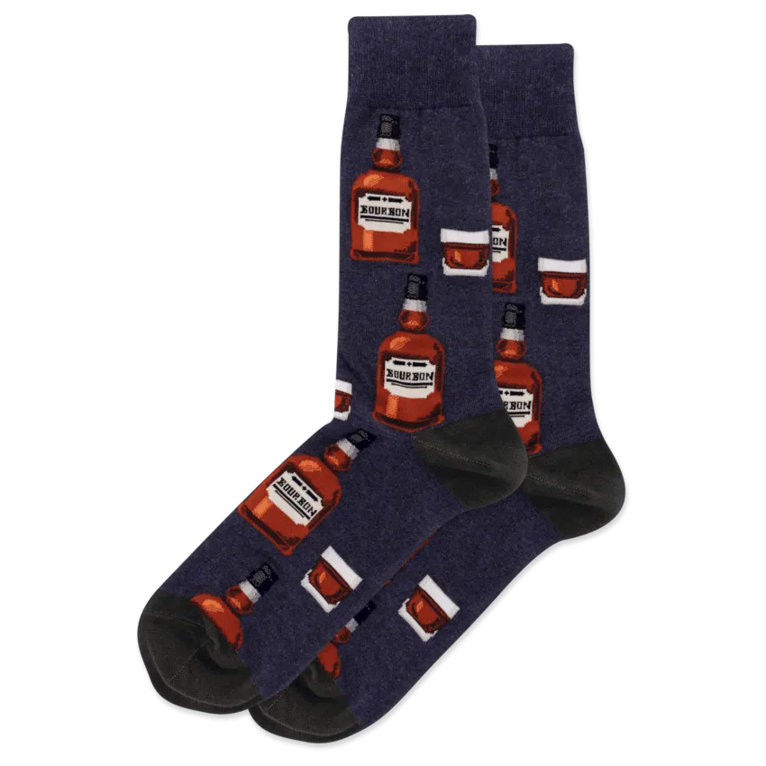 Bourbon Men's Crew Sock