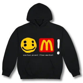 Cactus Plant Flea Market x McDonald's CPFM Icons! Hoodie Black