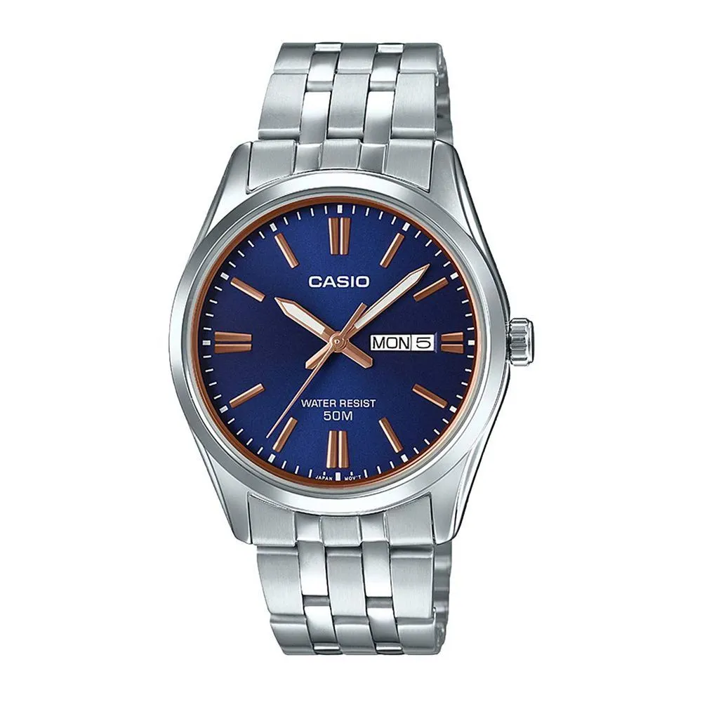 Casio - MTP-1335D-2A2VDF - Stainless Steel Wrist Watch for Men