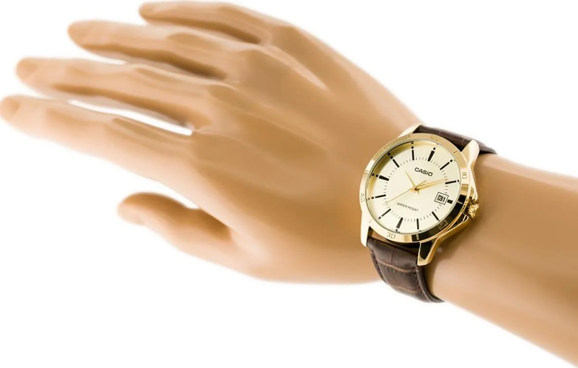 Casio - MTP-V004GL-9AUDF - Stainless Steel Wrist Watch for Men