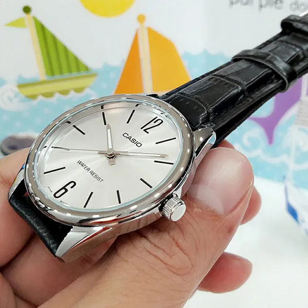 Casio - MTP-V005L-7BUDF - Stainless Steel Wrist Watch for Men