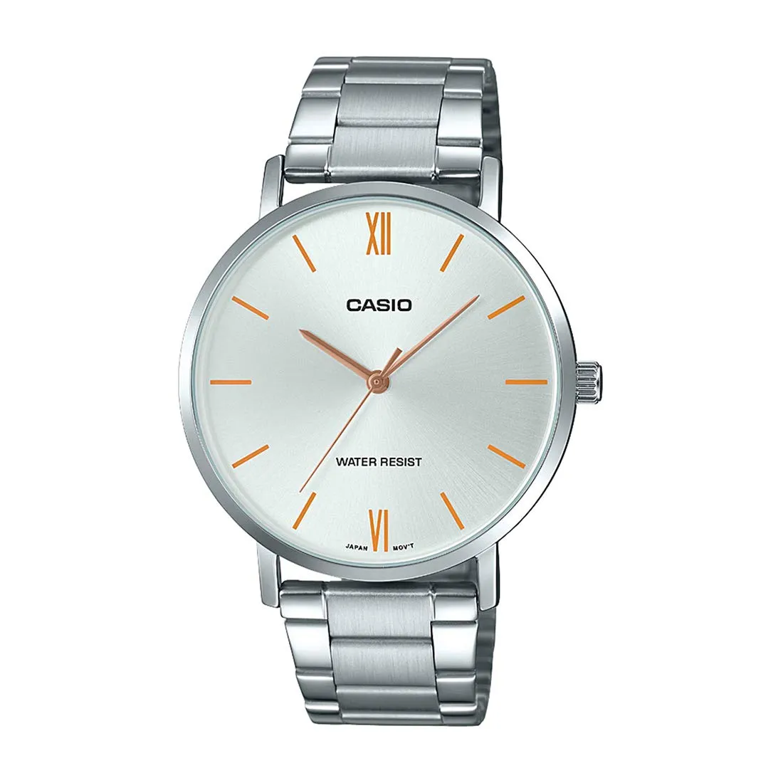Casio - MTP-VT01D-7BUDF - Stainless Steel Wrist Watch for Men