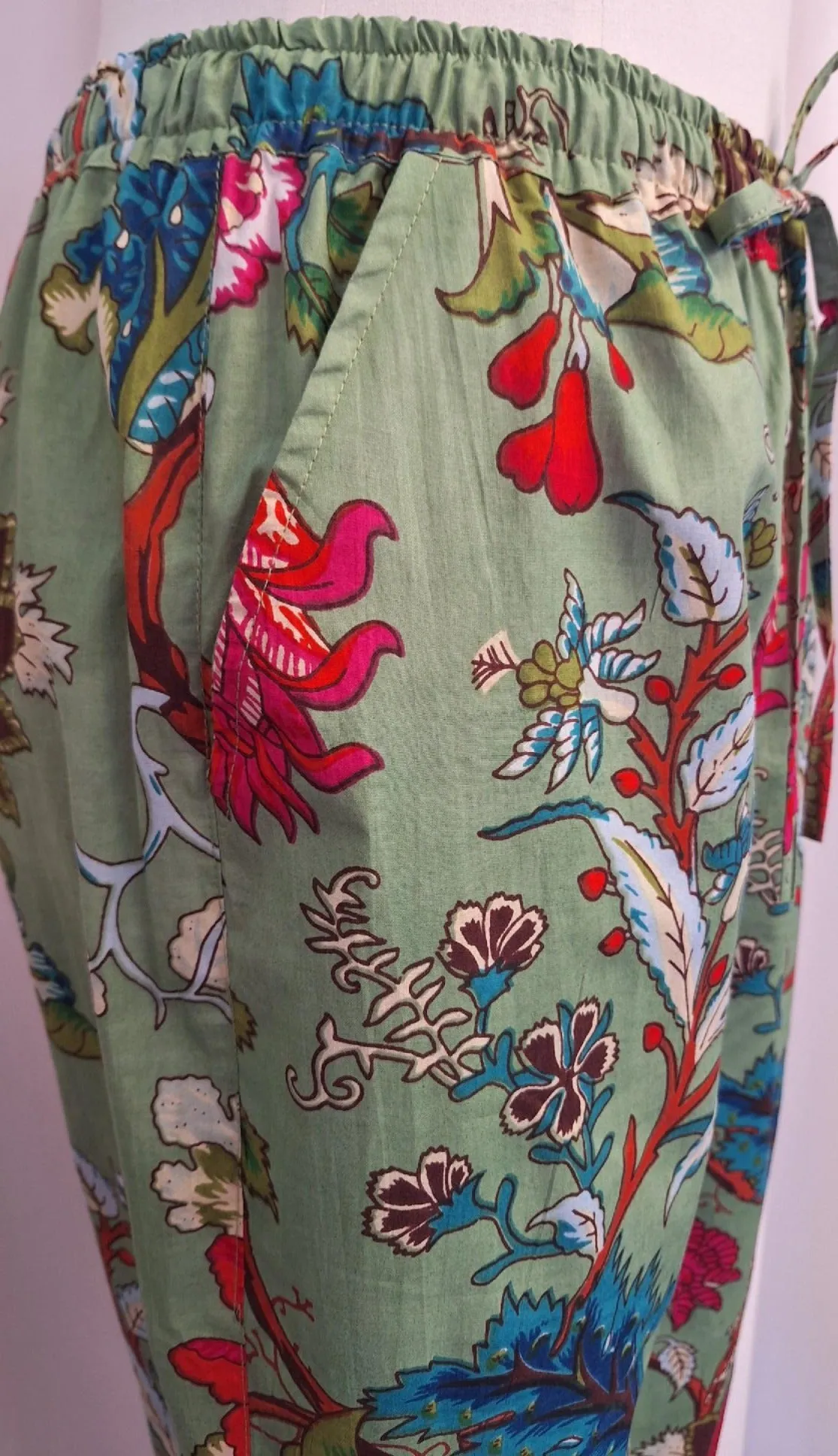 Cotton Pyjamas - Tree of Life, Green