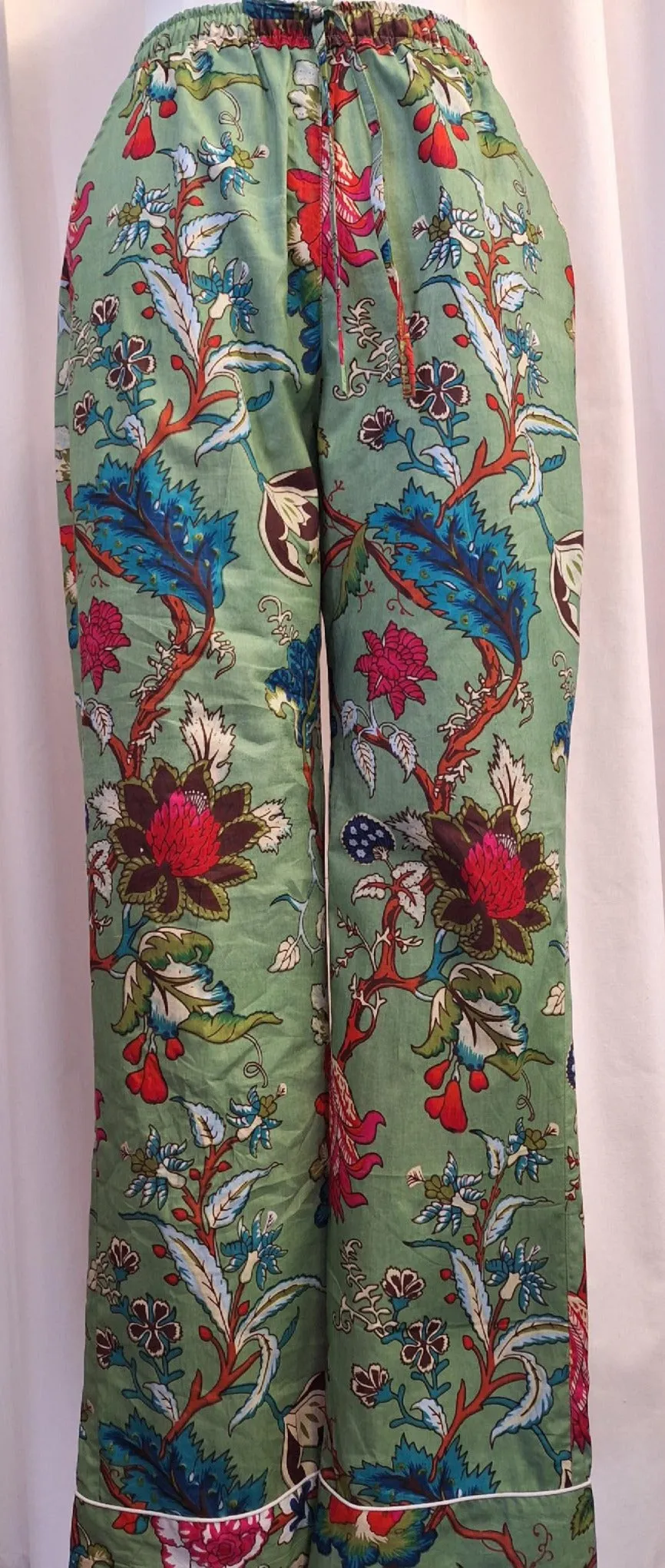 Cotton Pyjamas - Tree of Life, Green