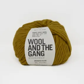 Crazy Sexy Wool - Bronzed Olive