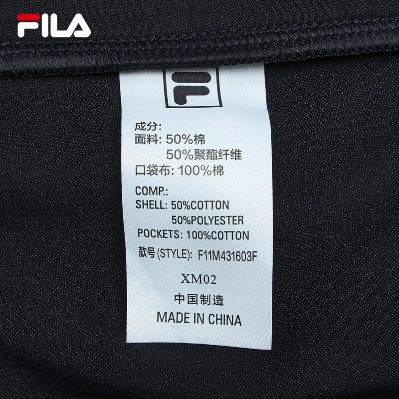 FILA CORE LIFESTYLE MODERN HERITAGE DNA-FRENCH CHIC Men Knitted Shorts (Navy)