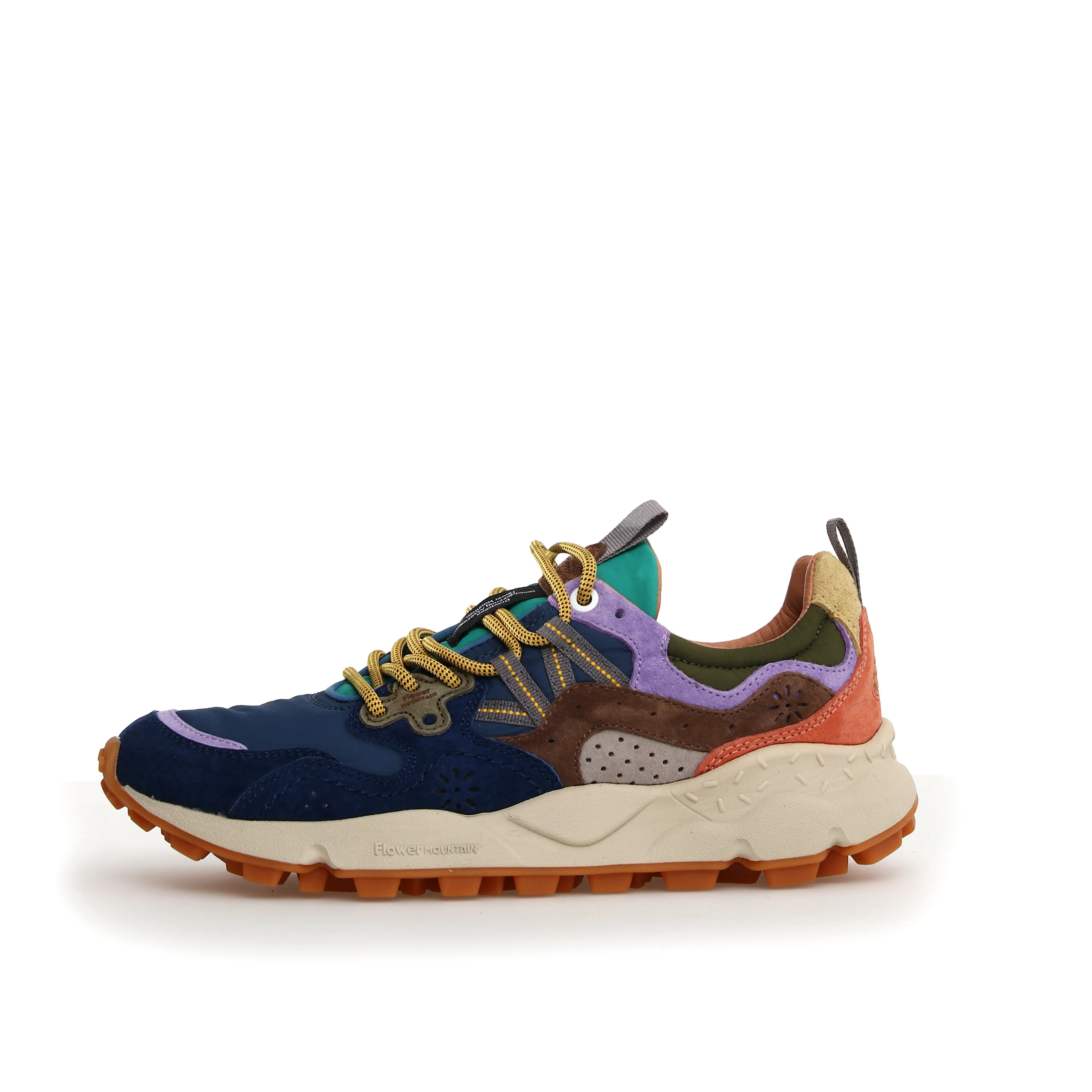 Flower Mountain Yamano 3 Uni Suede / Nylon Navy / Light Blue / Light Brown