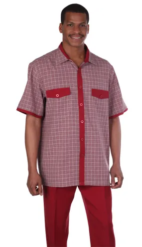 Fortino Landi 2953-BUR Mens Walking Suit