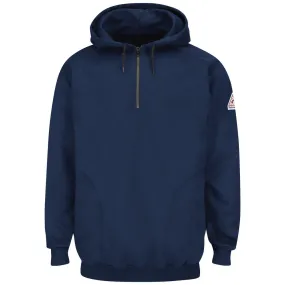 FR FLEECE HOODED SWEATSHIRT - NV-Navy | Bulwark SEH8