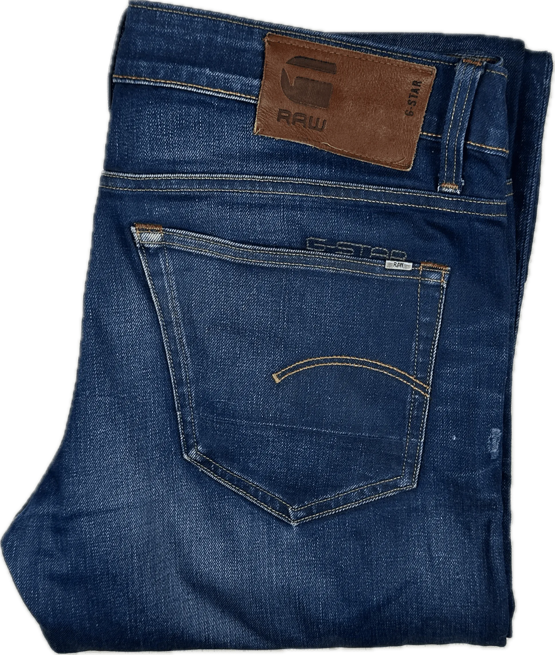 G Star  Raw Mens '3301 Slim' Jeans -Size 31/34