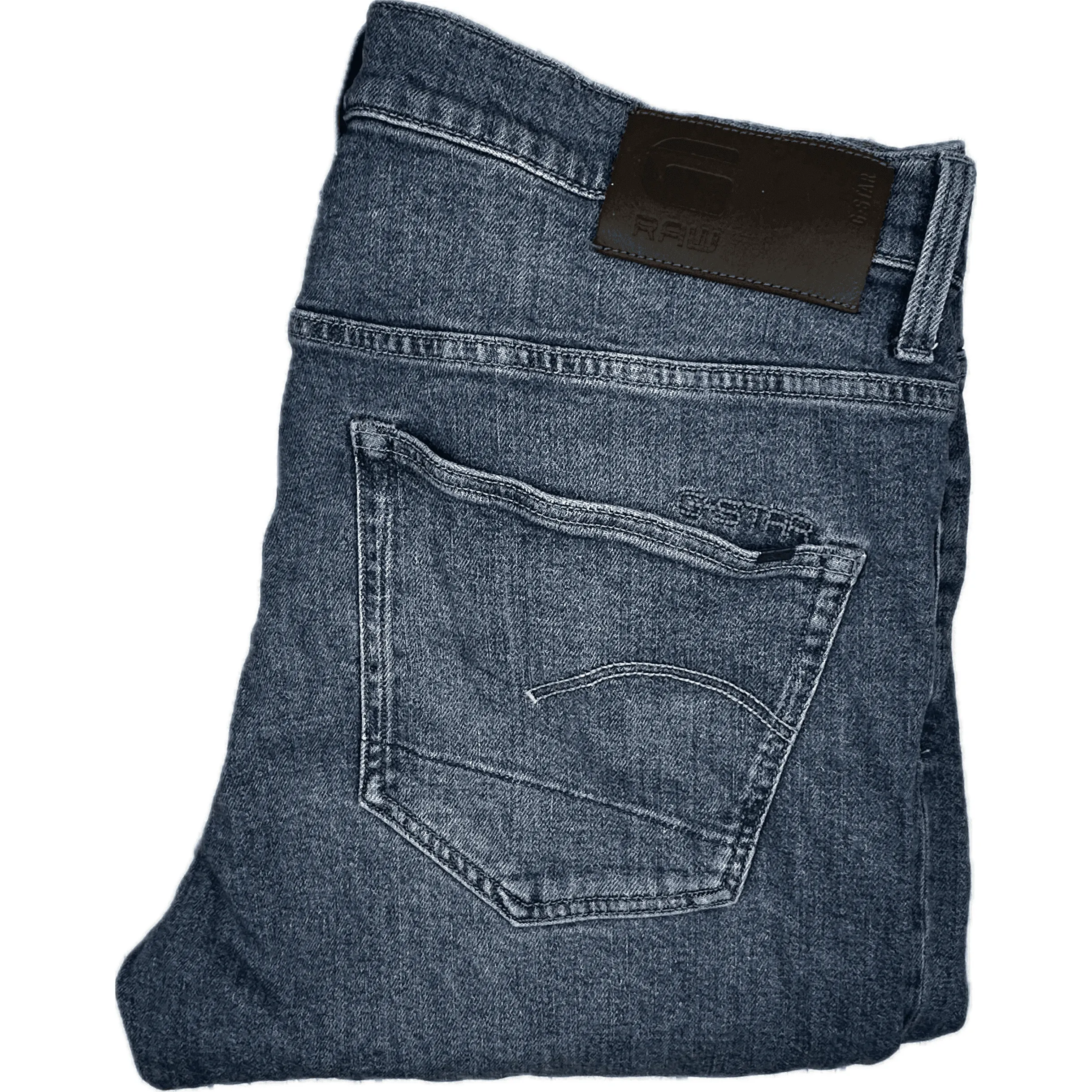 G Star  Raw Mens '3301 Slim' Jeans -Size 36/32