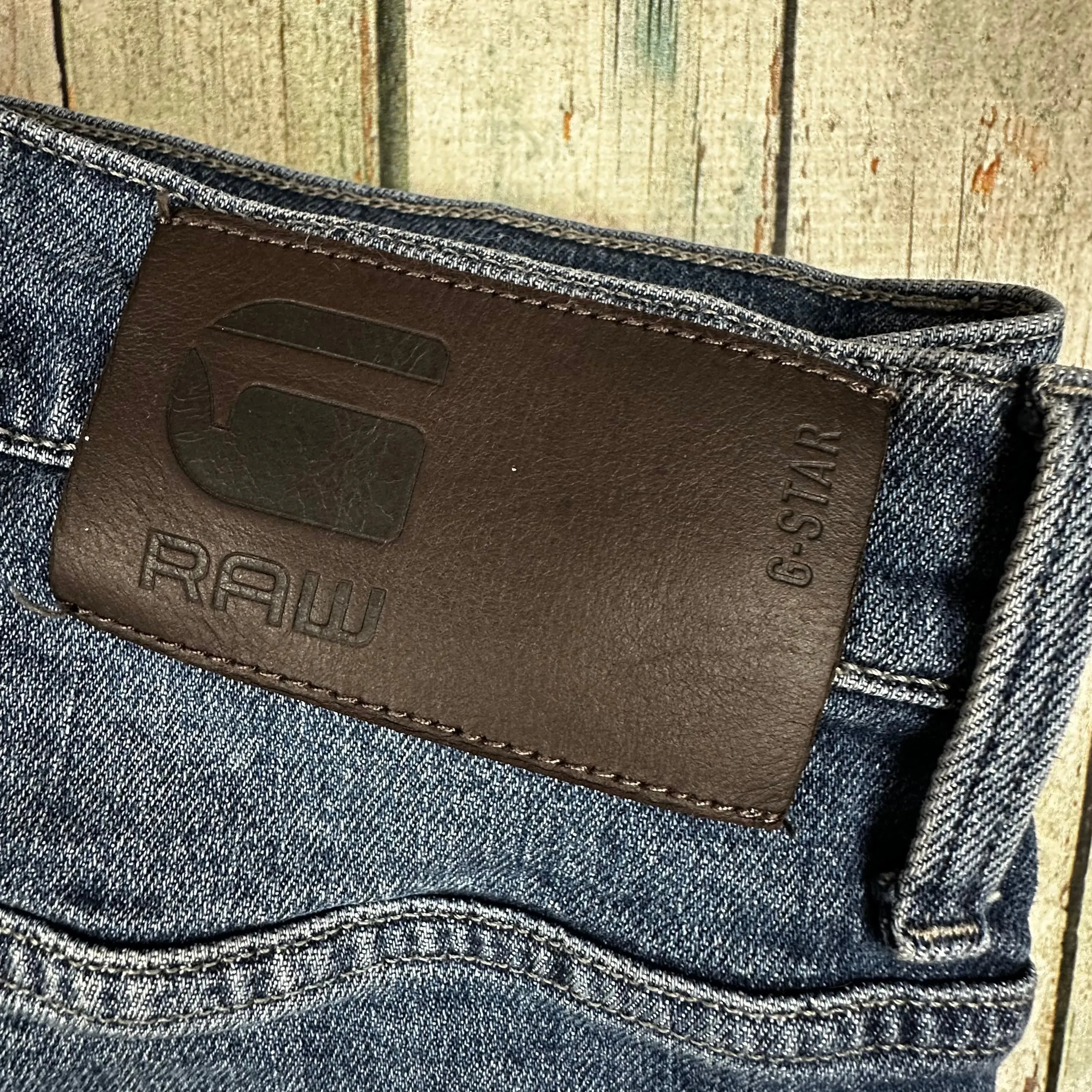 G Star  Raw Mens '3301 Slim' Jeans -Size 36/32
