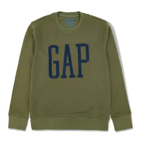 GP - Men 'Olive' Gap Printed Terry Sweatshirt GP943