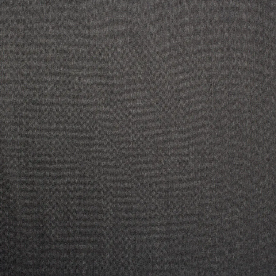 Grey Super 160s Herringbone Guanaco Wool (A 3m Piece)