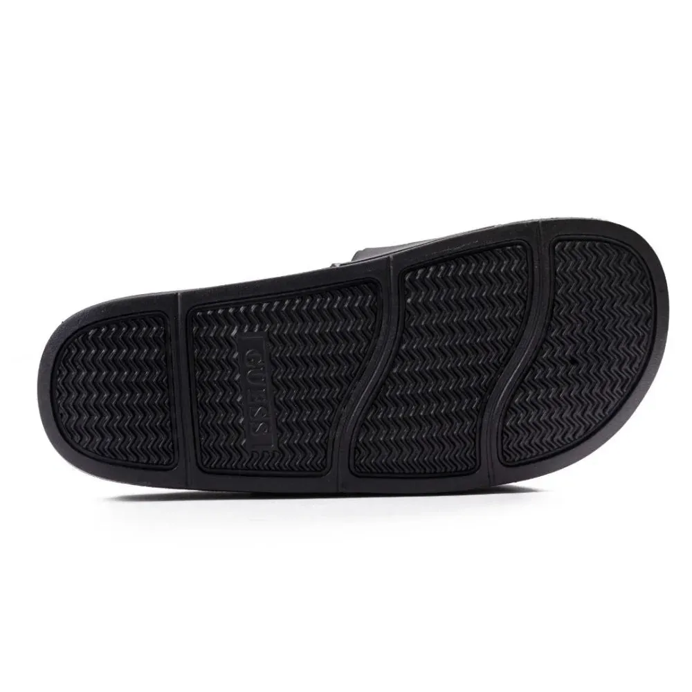 GUESS Eruba Mens Logo Sneakers - Black
