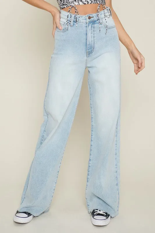 Haisley Wide Leg Denim