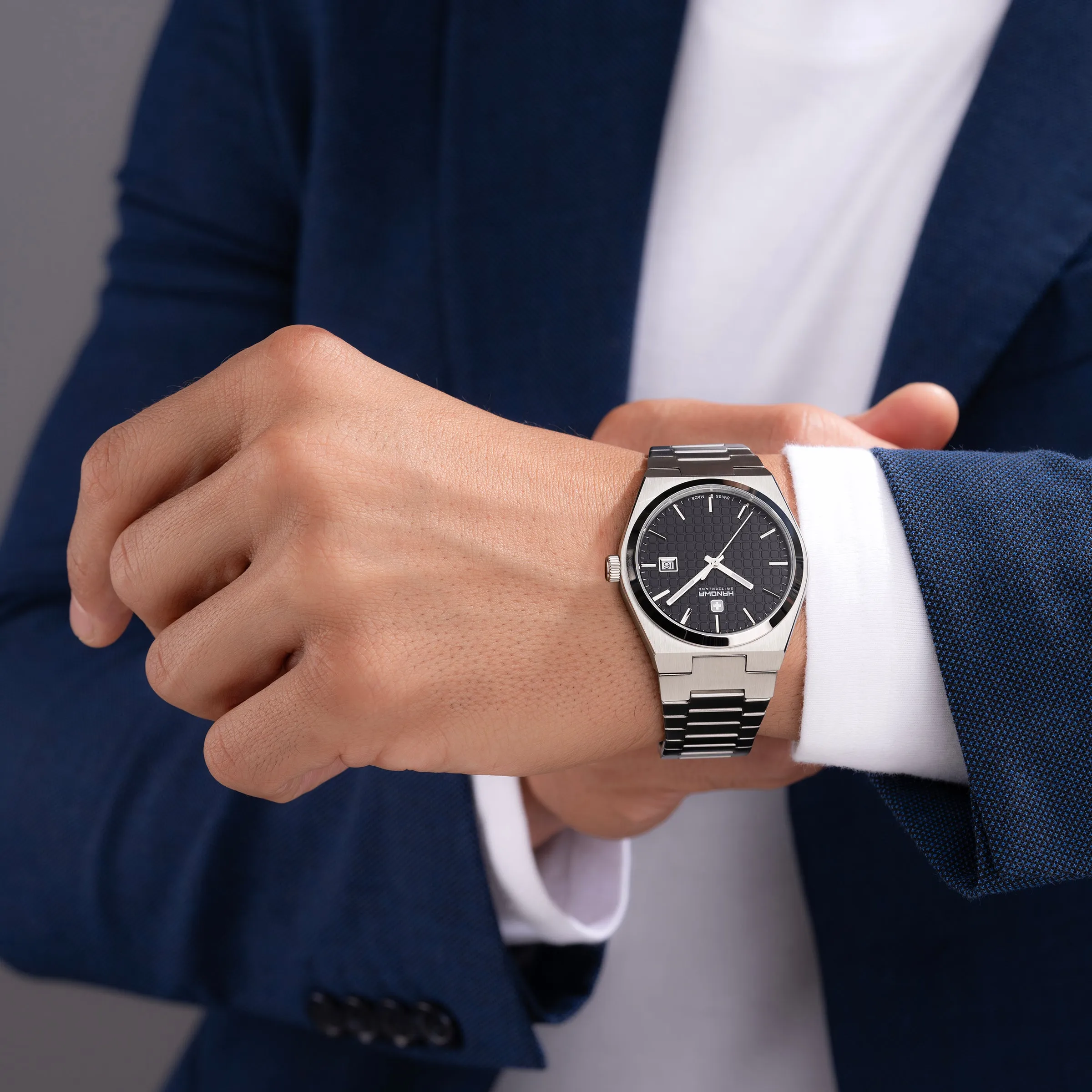 HANOWA HAWGH0002501 MEN'S STAINLESS STEEL WRIST WATCH