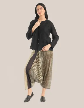 Harem pants with elastic waistband