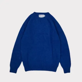 Harley of Scotland Ocean Force Shaggy New Wool Sweater