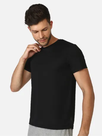 Hummel Budoc Mens T-Shirt Pack Of 2(Black/White)