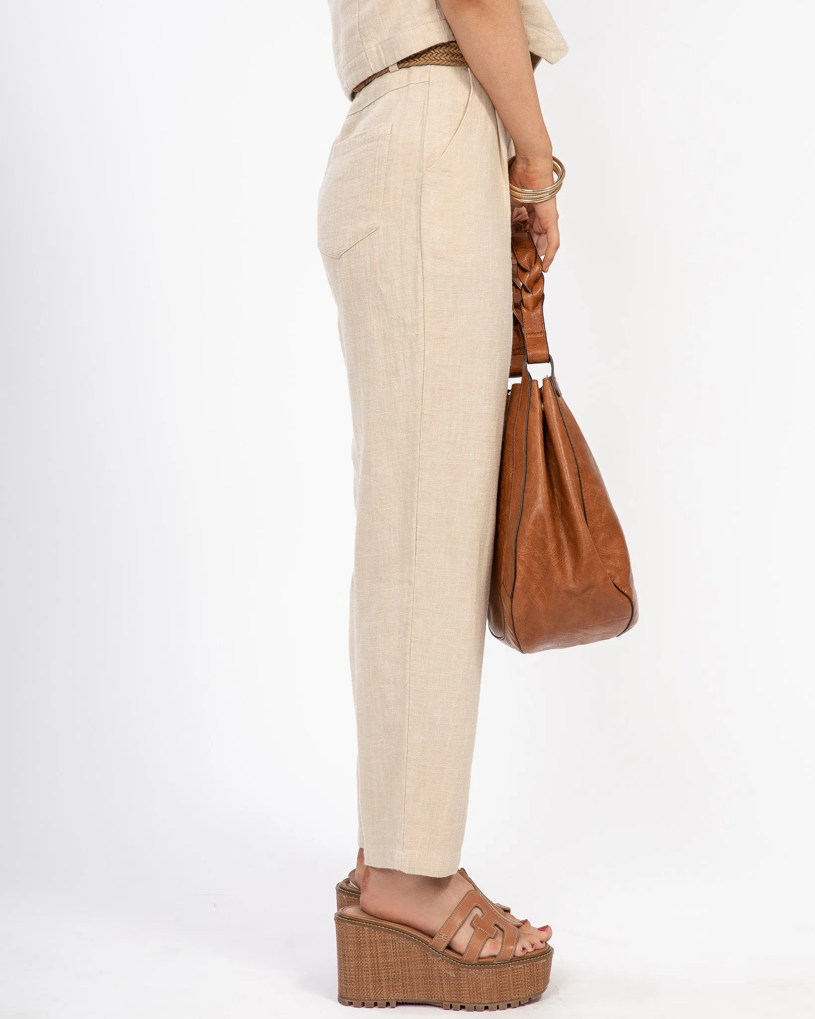 Island Breeze Pants: Natural