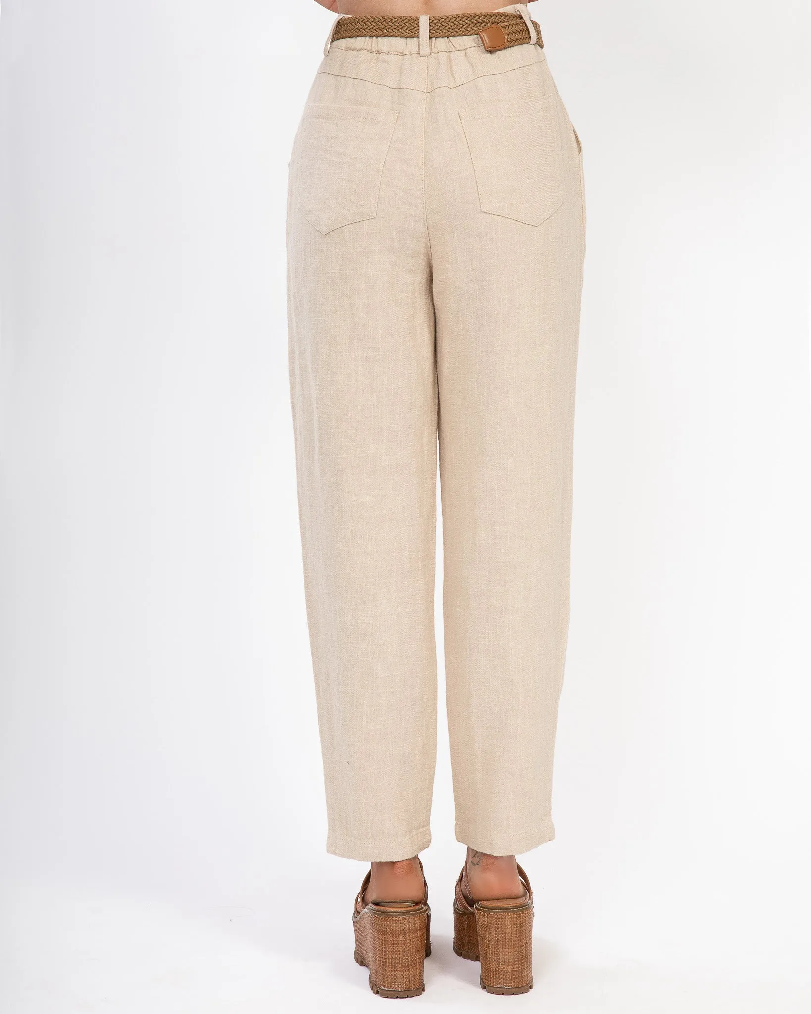 Island Breeze Pants: Natural