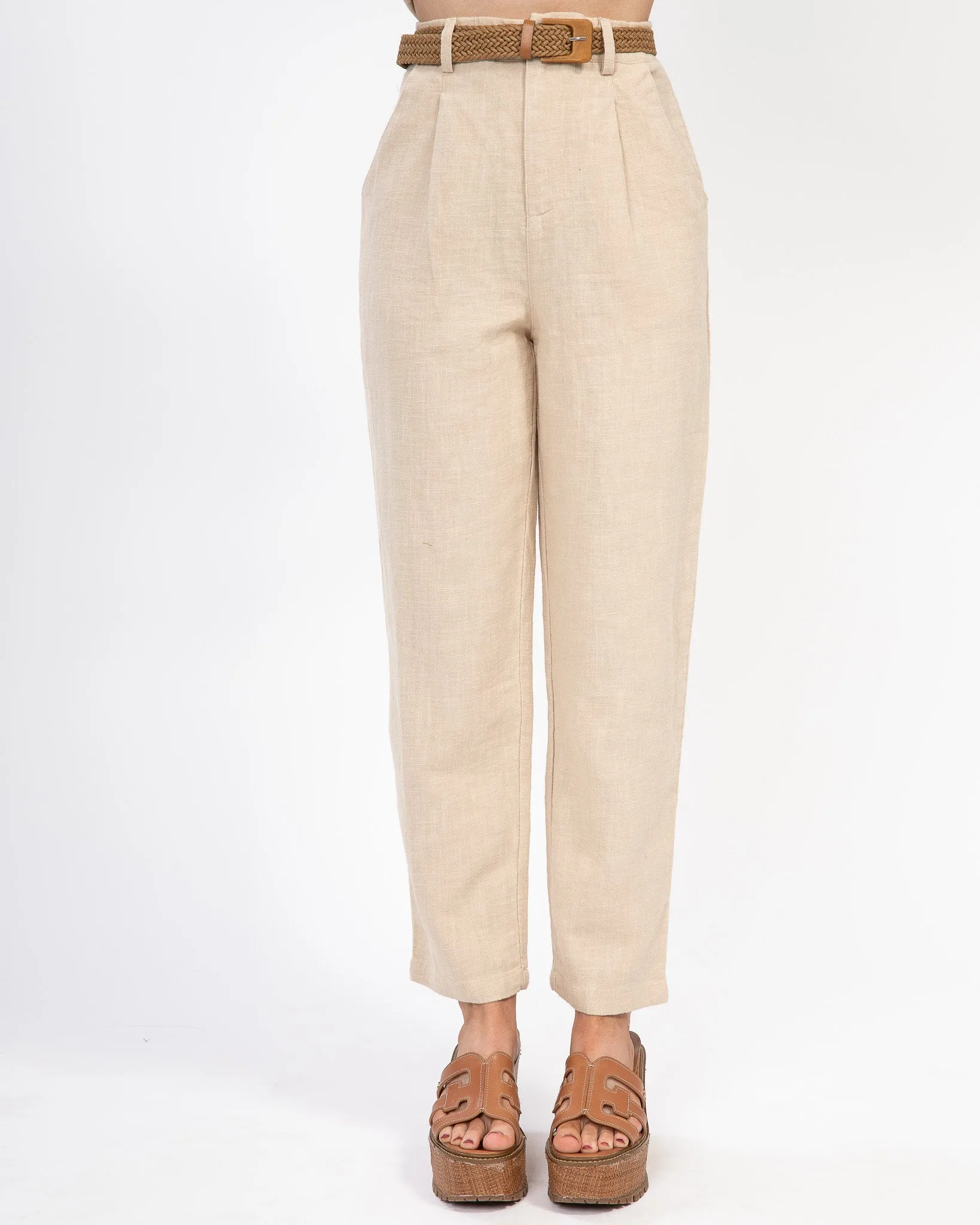 Island Breeze Pants: Natural