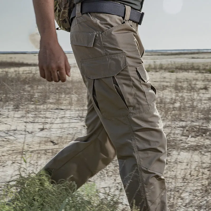 IX2 Waterproof Train Pockets Men Pants