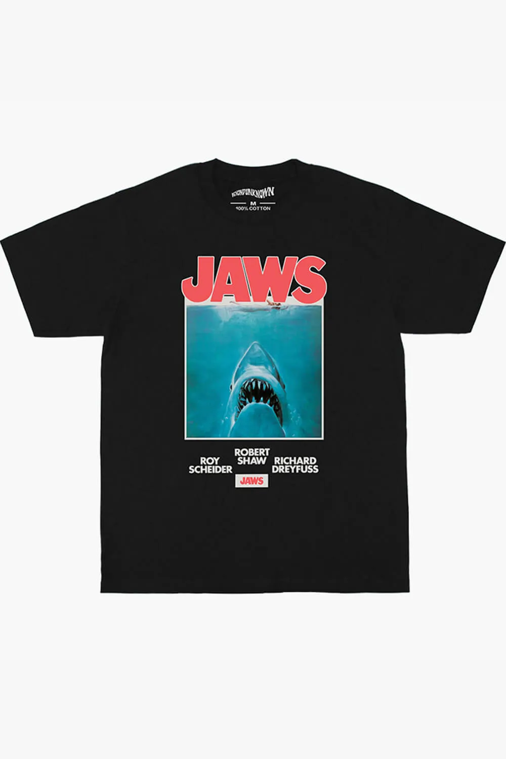 Jaws Movie Poster Shark T-Shirt Horror Aesthetic