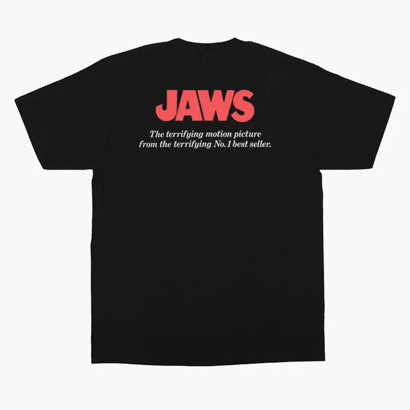 Jaws Movie Poster Shark T-Shirt Horror Aesthetic