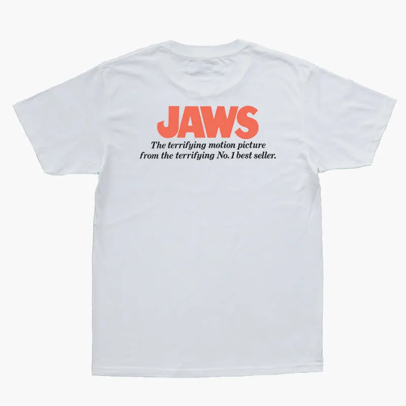 Jaws Movie Poster Shark T-Shirt Horror Aesthetic