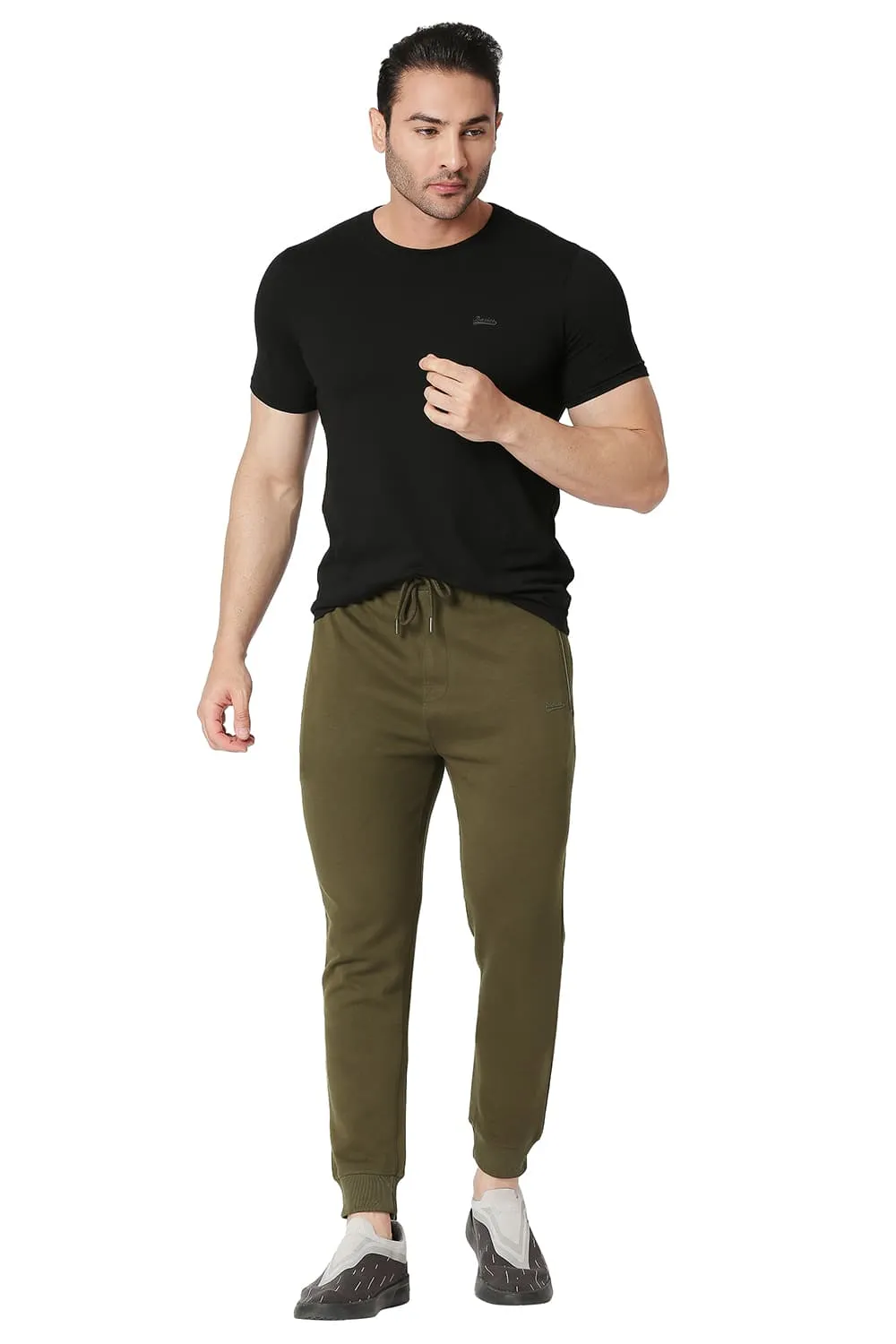 Jogger Fit Cotton Polyester Track Pant