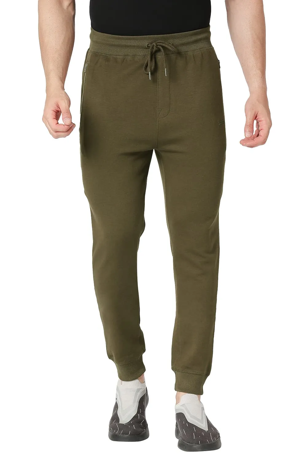 Jogger Fit Cotton Polyester Track Pant